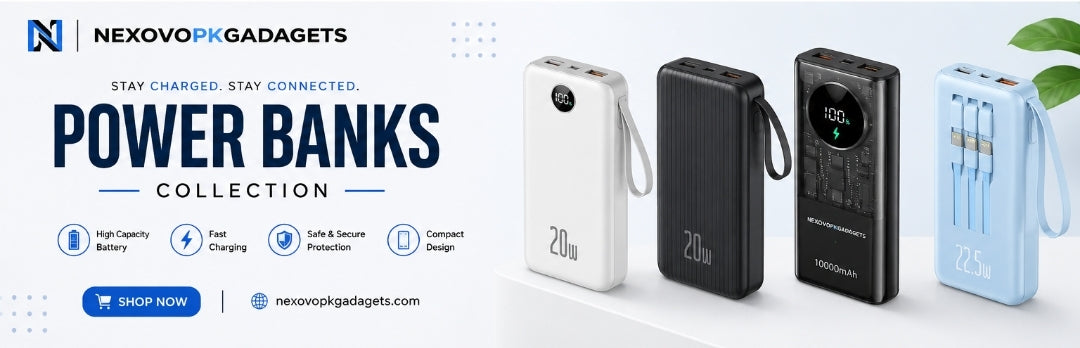 Nexovo PK Gadgets Power Banks Collection