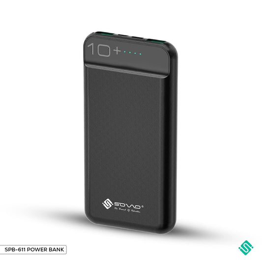 SOVO SPB-611 10000mAh Powerbank - black