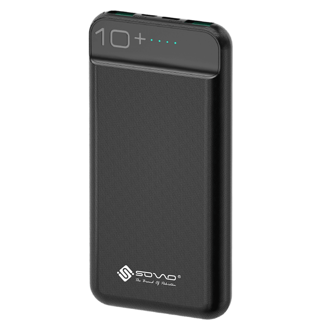 SOVO SPB-611 10000mAh Powerbank - front view